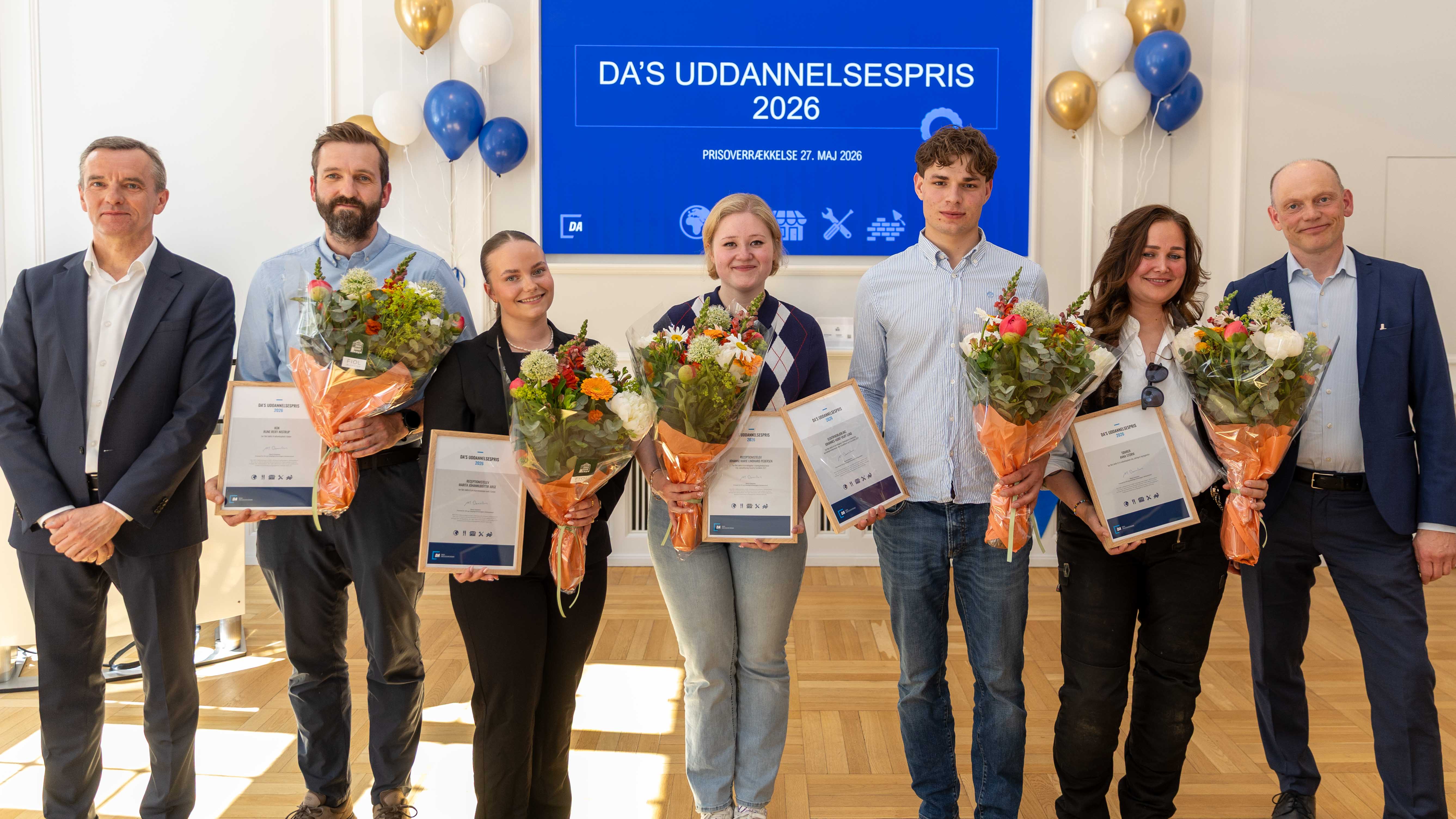 Modtagerne af DA’s Uddannelsespris 2026 er fundet!
